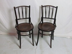 Antik Thonet szék 2 db (restaurált)