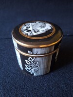 Szász Endre által tervezett, limiitált Hollóházi porcelán tégely