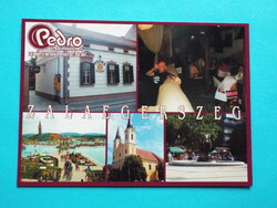 Képeslap (71) - Zalaegerszeg mozaik 2000-es évek - (Pedro Steak Pizza & Mex)