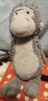 Jellycat plüssök 056. (Gorilla) - Jellycat plushies 056. (Medim Bashful Gorilla Grey)