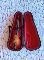 Miniatűr hegedű tokban - Mozart