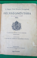 A Magyar Szent Korona Országainak Helységnévtára 1913.
