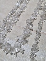 Hegyi kristály nyaklánc 2db  ! Gyönyörű!