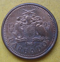 Barbados 1 cent 1995 (P59)