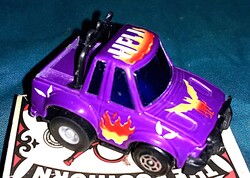 Vintage YATMING hátrahúzható működő sprinter fém játékautó HELL a képek szerint