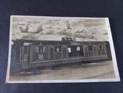 Régi fotó képeslap  Az Országjáró Szent Jobb Aranyvonata 1933