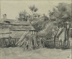 Juhász Árpád : Tanyaudvar