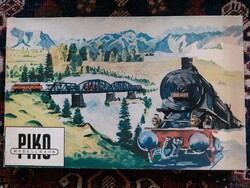 Retro PIKO Modellbahn vasút modell készlet