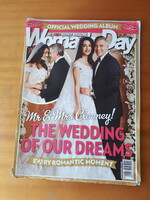 Ms&Mss Clooney hivatalos esküvői albuma angol újság  2014.október 13.