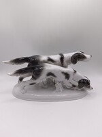 Fasold & Stauch porcelán kutya pár