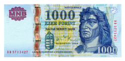1000 Forint Bankjegy 2006 DD gEF, 1 hajtás
