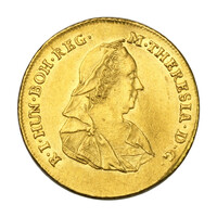 Mária Terézia 2 Dukát 1770 H-G Erdély