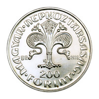 Az első magyar aranyforint 200 Forint 1978 BU