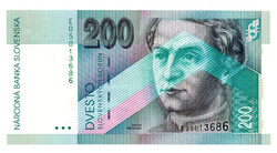 Szlovákia 200 Korona Bankjegy 1995 P37 E sorozat
