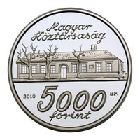 Erkel Ferenc születésének 200. évfordulója 5000 Forint 2010 PP 31,46g Ag925 ezüst