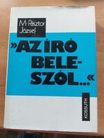 Dedikált! Pásztor József: "Az író beleszól"