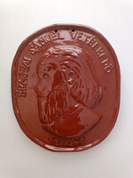 Brassai Sámuel Vetélkedő 1997-98 kerámia plakett