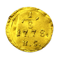 Mária Terézia 1/8 Dukát 1778 H-S Erdély