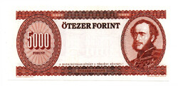 5000 Forint Bankjegy 1990-1995 fázisnyomat