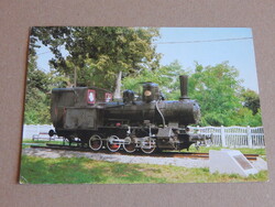 Postatiszta Képeslap - Nagycenki Széchenyi Múzeumvasút; Krauss gőzmozdony