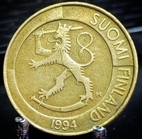 Finnország 1 márka, 1994 tombak B15E3