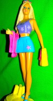 Gyönyörű minőségi Barbie baba talpán babaportré nyomda lehetőséggel 16cm játék figura képek szerint