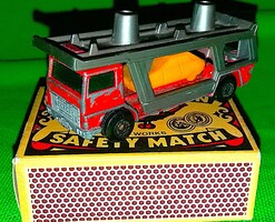1976. MATCHBOX SUPERFAST Car Transporter - autószállító fém kisautó a képek szerint