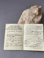 Szovjet Kitüntetés IGAZOLVÉNY