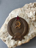 Szovjet eredeti Cimer Jelvény
