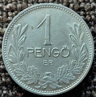 Magyar  1 pengő 1938 . Ag ezüst