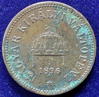 Osztrák-Magyar 2 fillér 1896