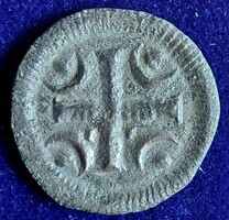 II. Béla (1131-1141) dénár Éh: H99 . Ag ezüst.
