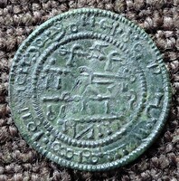 III. Béla  ( 1172 -1196 )  réz pénz Éh: H  ?  . Ag ezüst.