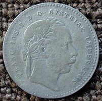 Osztrák  20 krajcár. 1868  . Ag ezüst