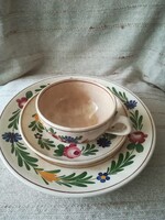 Villeroy&Boch "Tirol" dekoros teás szett+lapos tányér