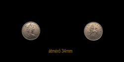 10 ÚJ PENCE/PENNY - 1970 - EGYESÜLT KIRÁLYSÁG (A fiatal II. Erzsébet)