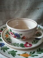Villeroy&Boch "Tirol" dekoros teás szett+lapos tányér
