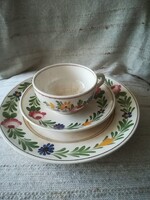 Villeroy&Boch "Tirol" dekoros teás szett+lapos tányér