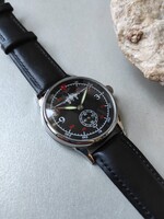 Szovjet szép Pobeda Sturmanszki  Acéltokos mechanikus karóra beépités