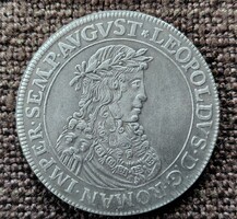 Leopold 1683 tallér MÁSOLAT , COPY