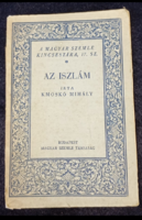 Kmoskó Mihály : Az iszlám keletkezése 1929 kiadás