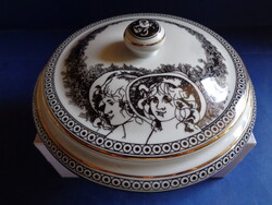 SZÁZ ENDRE PORCELÁN BONBONIER