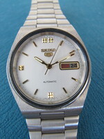 CSODASZÉP SEIKO 5 DAY DATE AUTOMATA KARÓRA 1979 1989