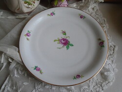 Rosenthal  26 cm. átm. rózsás,  nagy süteményes tányér.