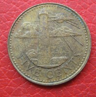 Barbados 5 cent 1997 (S59)