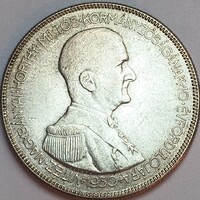 Horthy Miklós 5 Pengő 1930 Hajas!