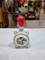 Régi Zsolnay porcelán kulacs