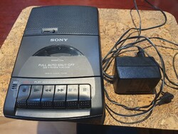 Retro Sony TCM-939 kazettás hangrögzítő újszerű állapotban tápjával A9