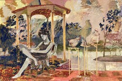 Nagy B. István - Festőlány