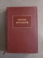 Herczeg Ferenc - Breviárium - Singer és Wolfner kiadása, 1932 - DEDIKÁLT